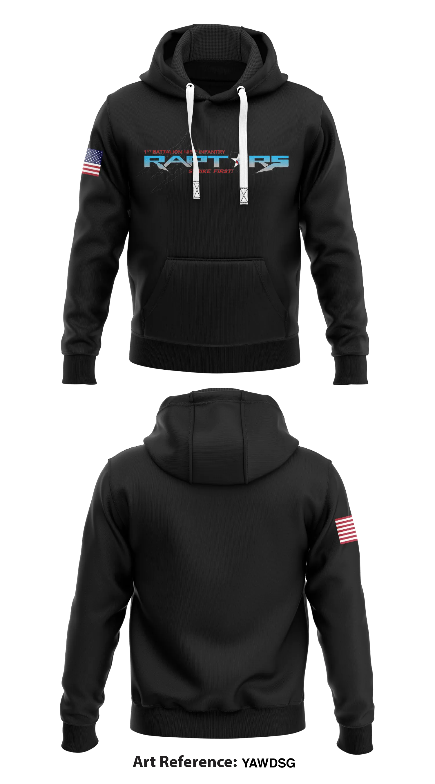 1-185 Stryker Infantry Store 1  Core Men's Hooded Performance Sweatshirt - yAwDSG