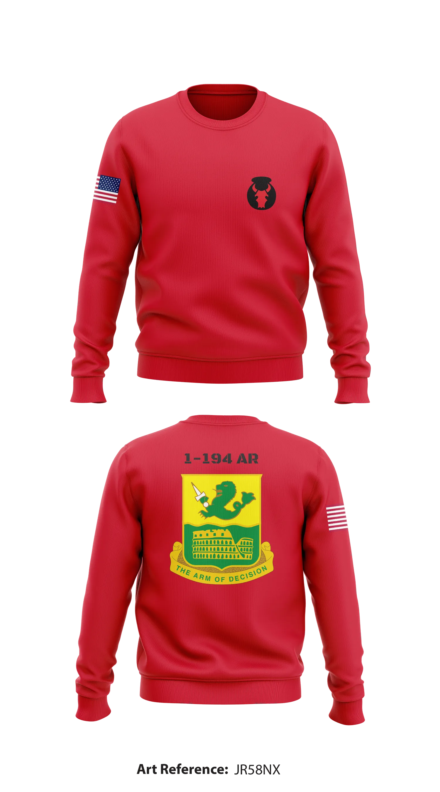 1-194 CAB AR Store 1 Core Men's Crewneck Performance Sweatshirt - jr58NX