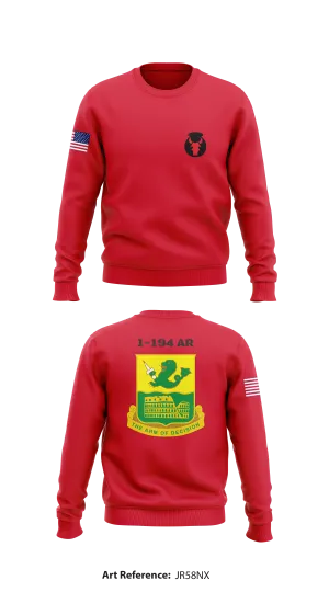 1-194 CAB AR Store 1 Core Men's Crewneck Performance Sweatshirt - jr58NX