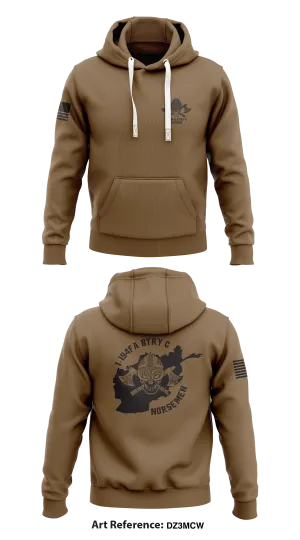 1-194FA BTRY C CARNAGE  Store 1  Core Men's Hooded Performance Sweatshirt - DZ3mCw