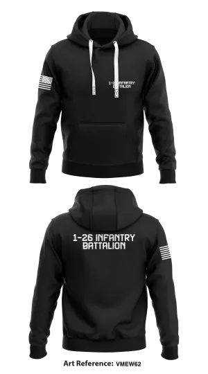1-26 Infantry battalion Store 1  Core Men's Hooded Performance Sweatshirt - PJhRAQ