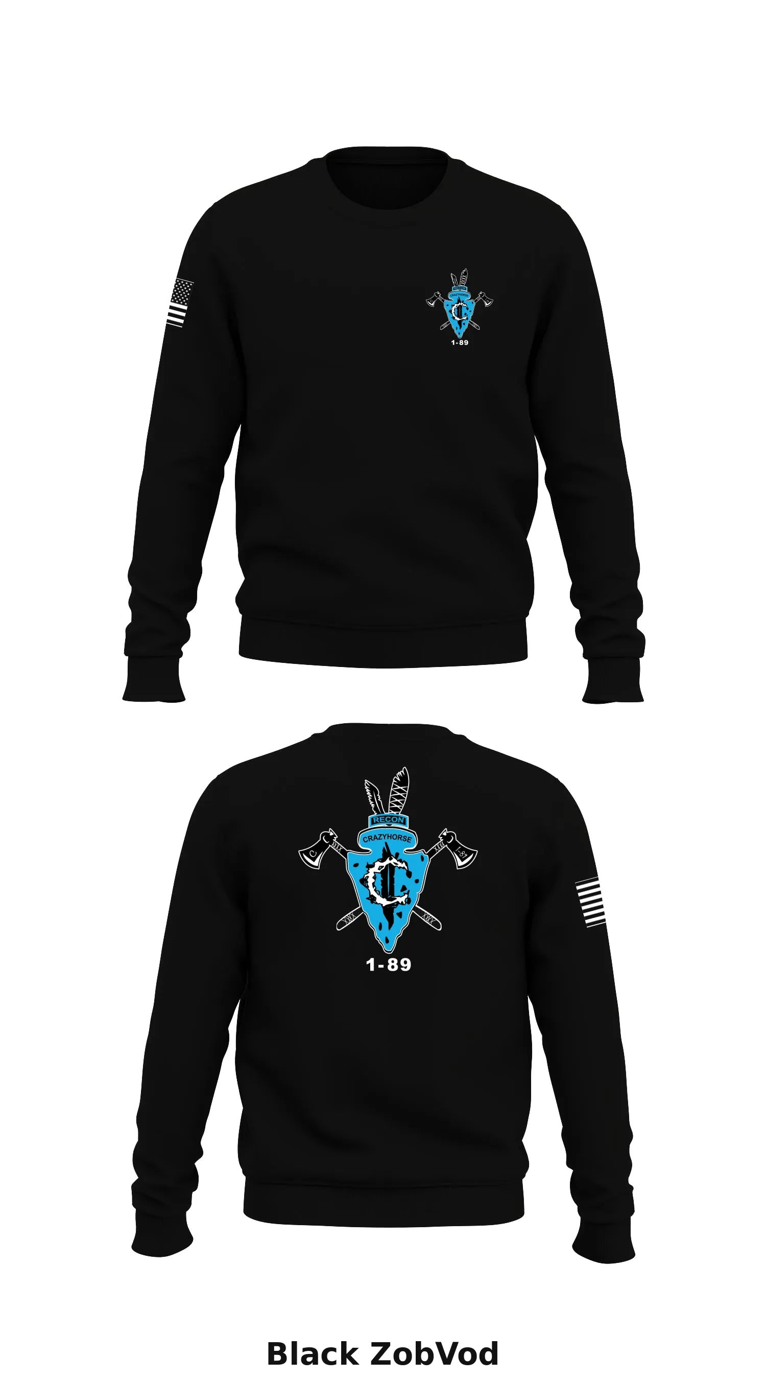1-89 Store 1 Core Men's Crewneck Performance Sweatshirt - ZobVod