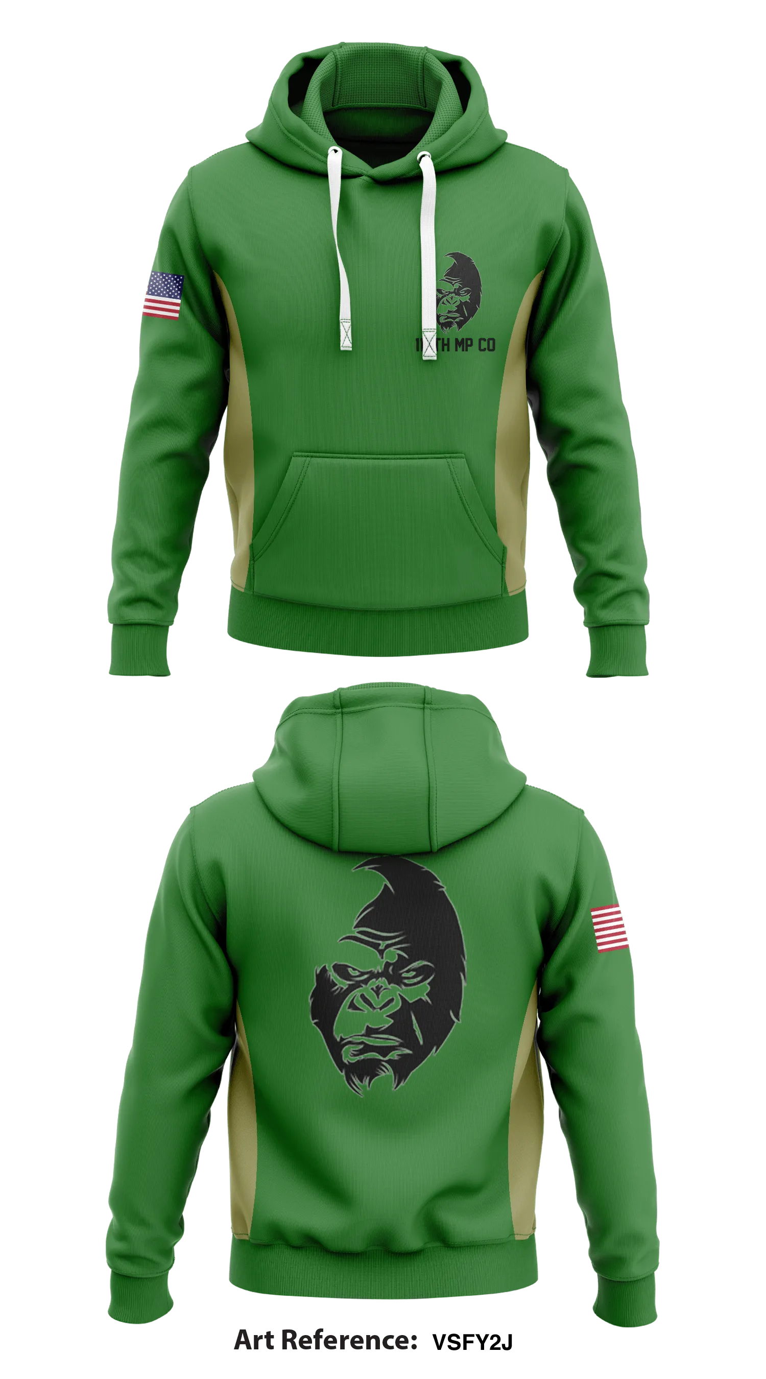 115th MP CO Store 1  Core Men's Hooded Performance Sweatshirt - VSfY2J