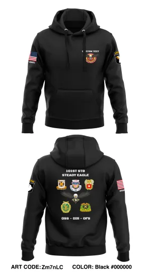11ST SPECIAL TROOPS BATTALION STORE 2  Core Men's Hooded Performance Sweatshirt - Zm7nLC