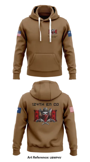 124TH EN CO Store 1  Core Men's Hooded Performance Sweatshirt - UbwpHV