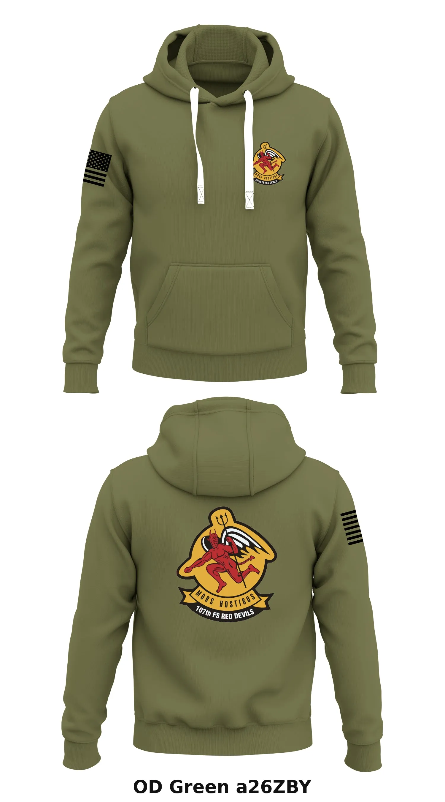 127th OSS Store 1  Core Men's Hooded Performance Sweatshirt - a26ZBY