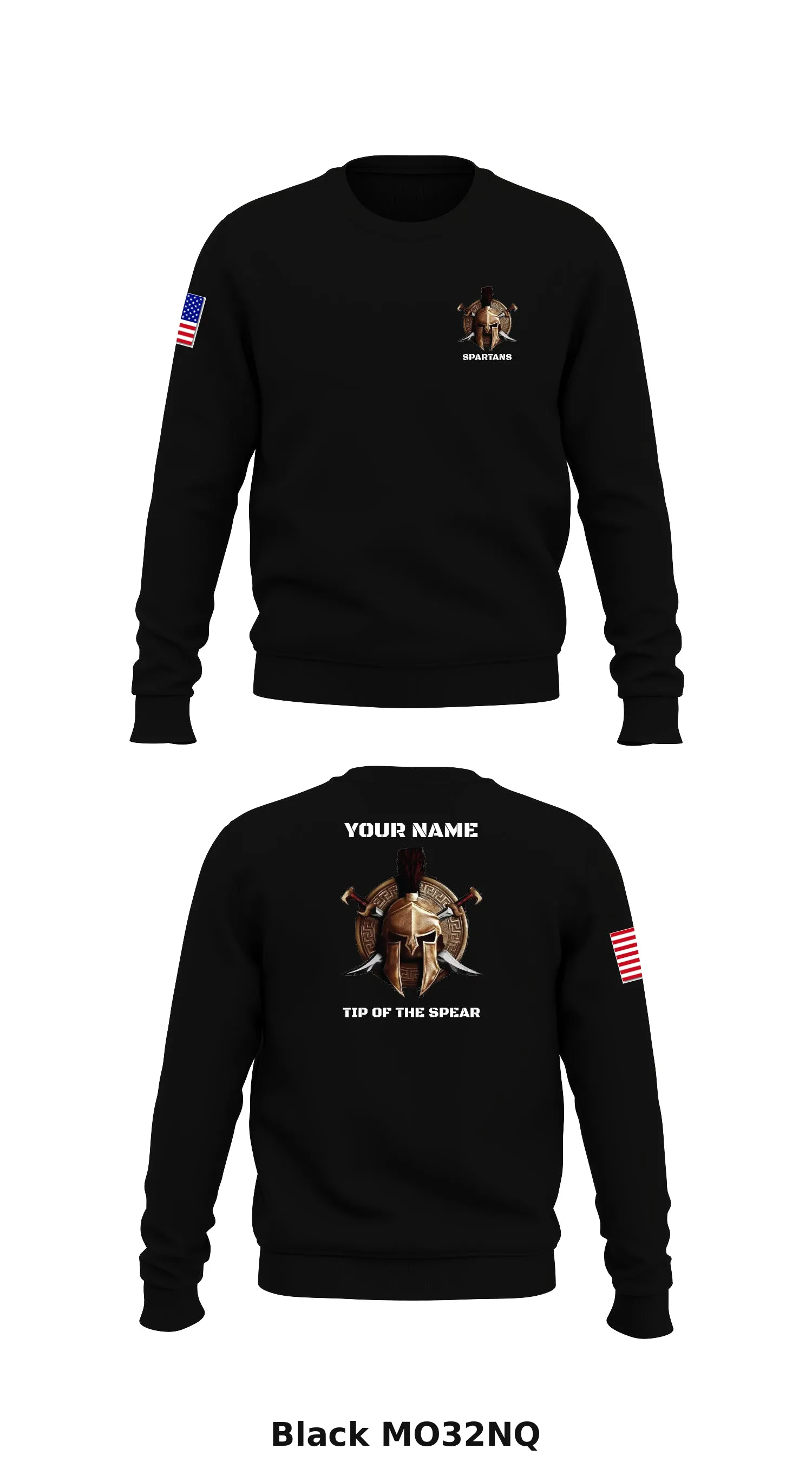 1/526 MP Co Store 1 Core Men's Crewneck Performance Sweatshirt - MO32NQ