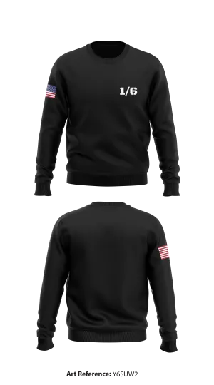 1/6 Store 1 Core Men's Crewneck Performance Sweatshirt - Y6sUw2