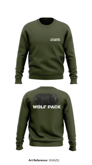 1/8 Alpha co 2nd plt Store 1 Core Men's Crewneck Performance Sweatshirt - 3xVAzq