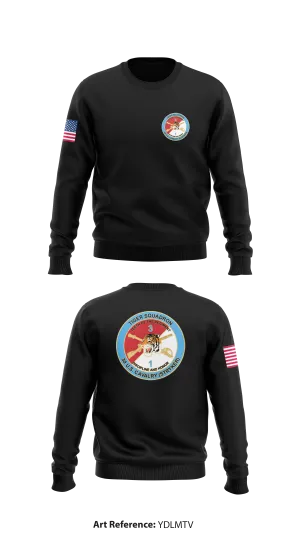 1st Squadron (Tiger), 3rd Cavalry Regiment Store 1 Core Men's Crewneck Performance Sweatshirt - YDLmtV
