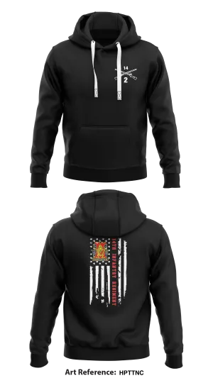 2-14 Infantry Battalion Store 1  Core Men's Hooded Performance Sweatshirt - HpTtNC