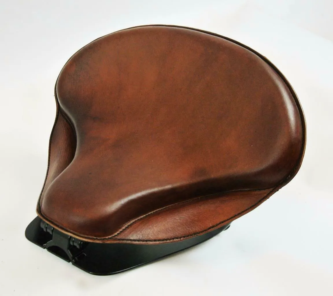 2015-2024 Indian Scout Spring Tractor Seat Brown Skirt Leather Mounting Kit bc