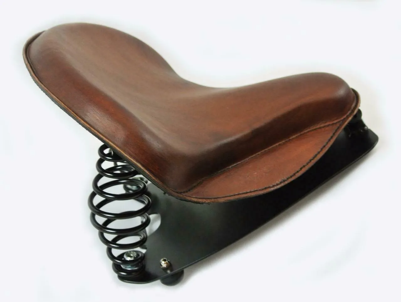 2015-2024 Indian Scout Spring Tractor Seat Brown Skirt Leather Mounting Kit bc
