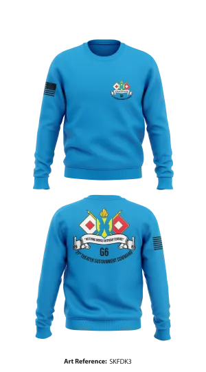 21st Theater Sustainment Command - G6 Store 1 Core Men's Crewneck Performance Sweatshirt - skfdk3