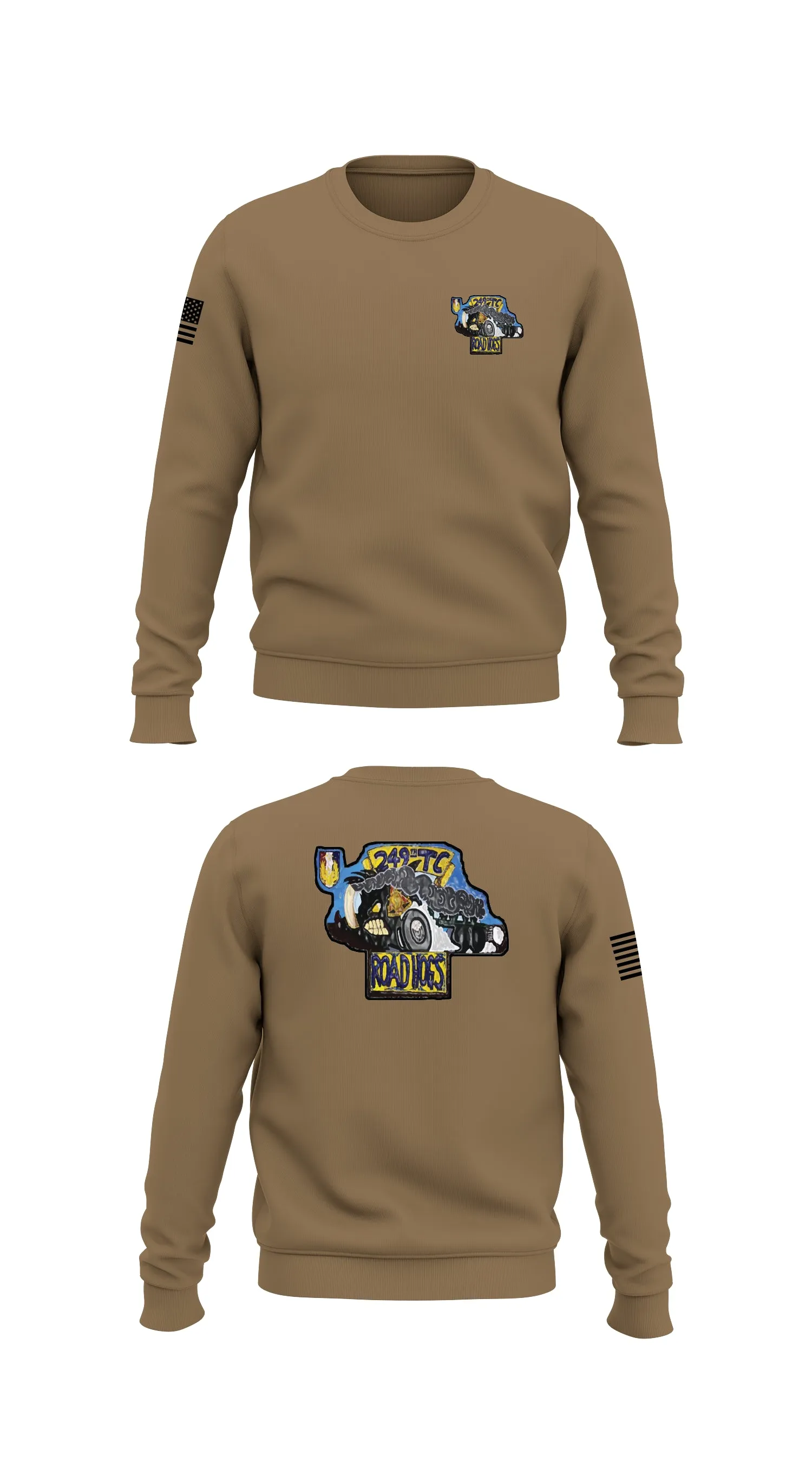 249th Transportation Company Store 1 Core Men's Crewneck Performance Sweatshirt - 45123961051