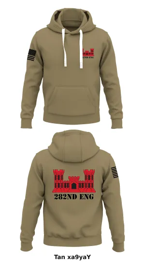 282nd ENG  Store 1  Core Men's Hooded Performance Sweatshirt - xa9yaY