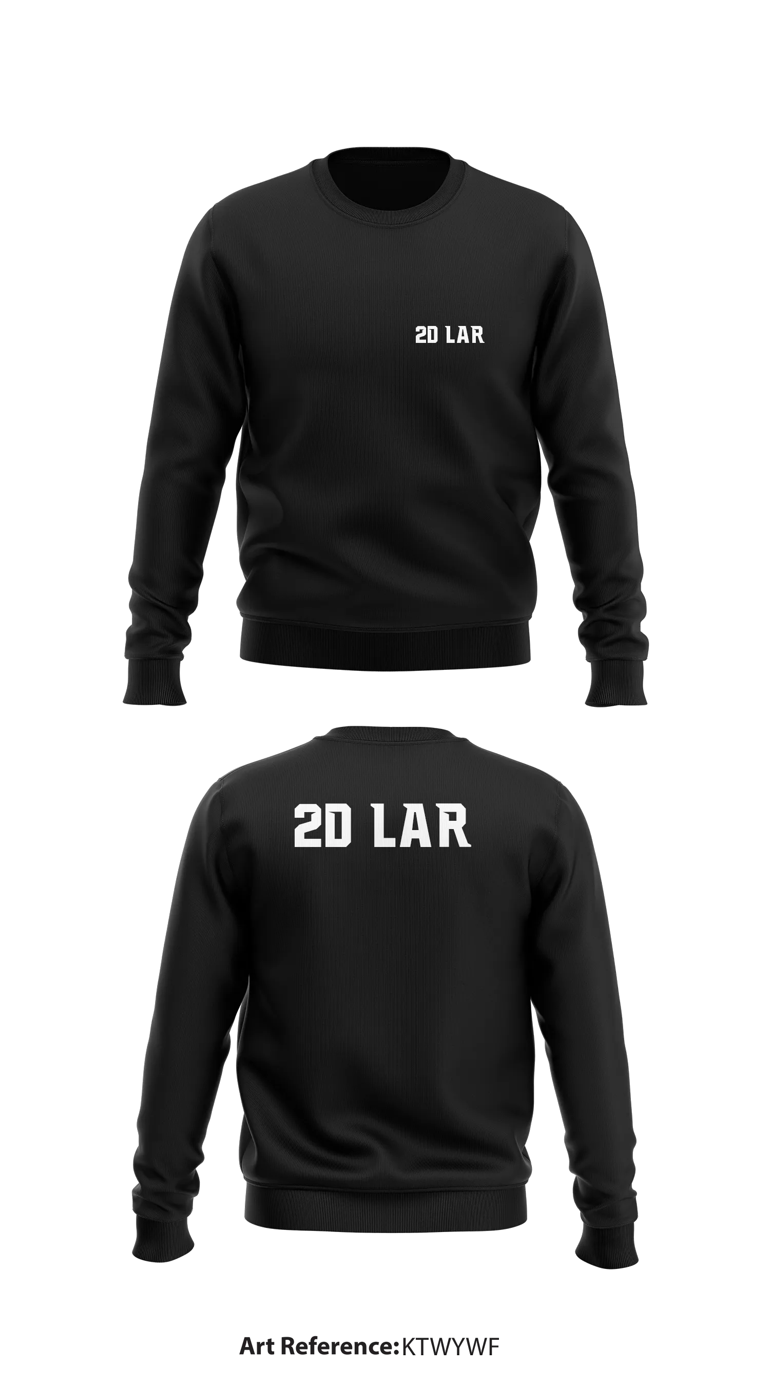 2D LAR store 1 Core Men's Crewneck Performance Sweatshirt - kTwYWf