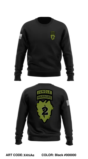 2nd IBCT, 25ID Store 1 Core Men's Crewneck Performance Sweatshirt - X4hiAe
