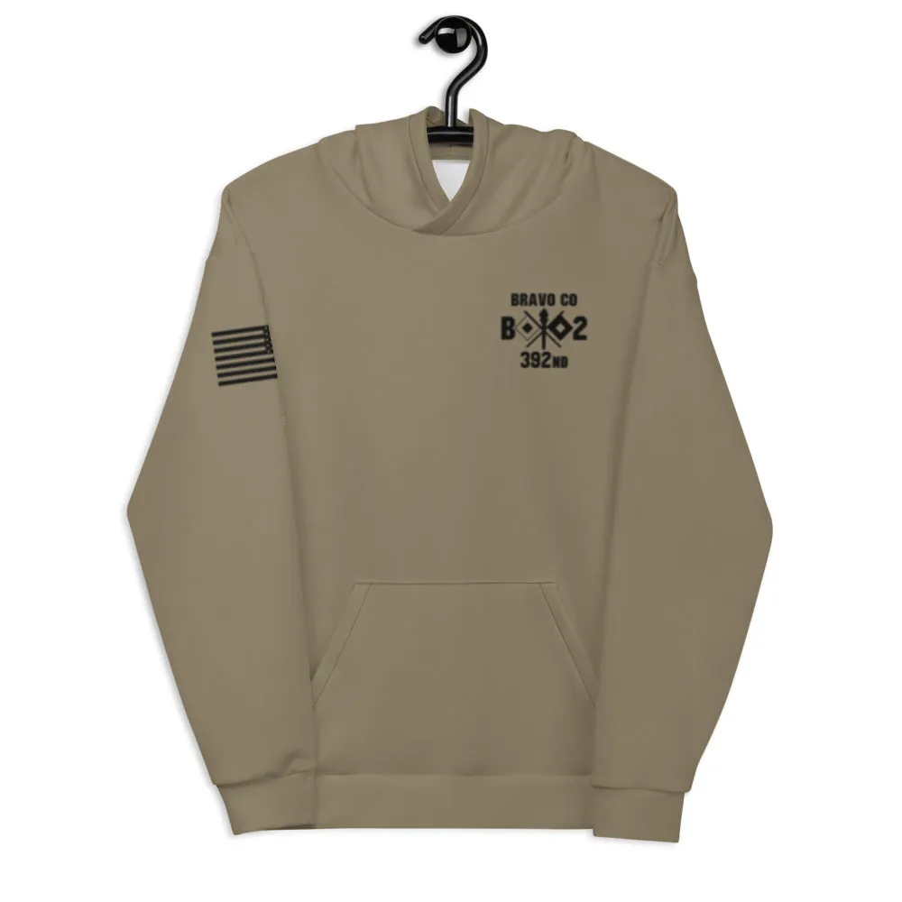 2nd Pl. B Co. 392nd ESB  Core Men's Hooded Performance Sweatshirt - 3S2VaY