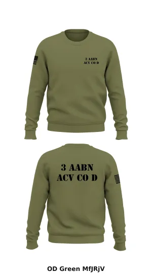 3 AABN ACV CO D Store 1 Core Men's Crewneck Performance Sweatshirt - MfJRjV
