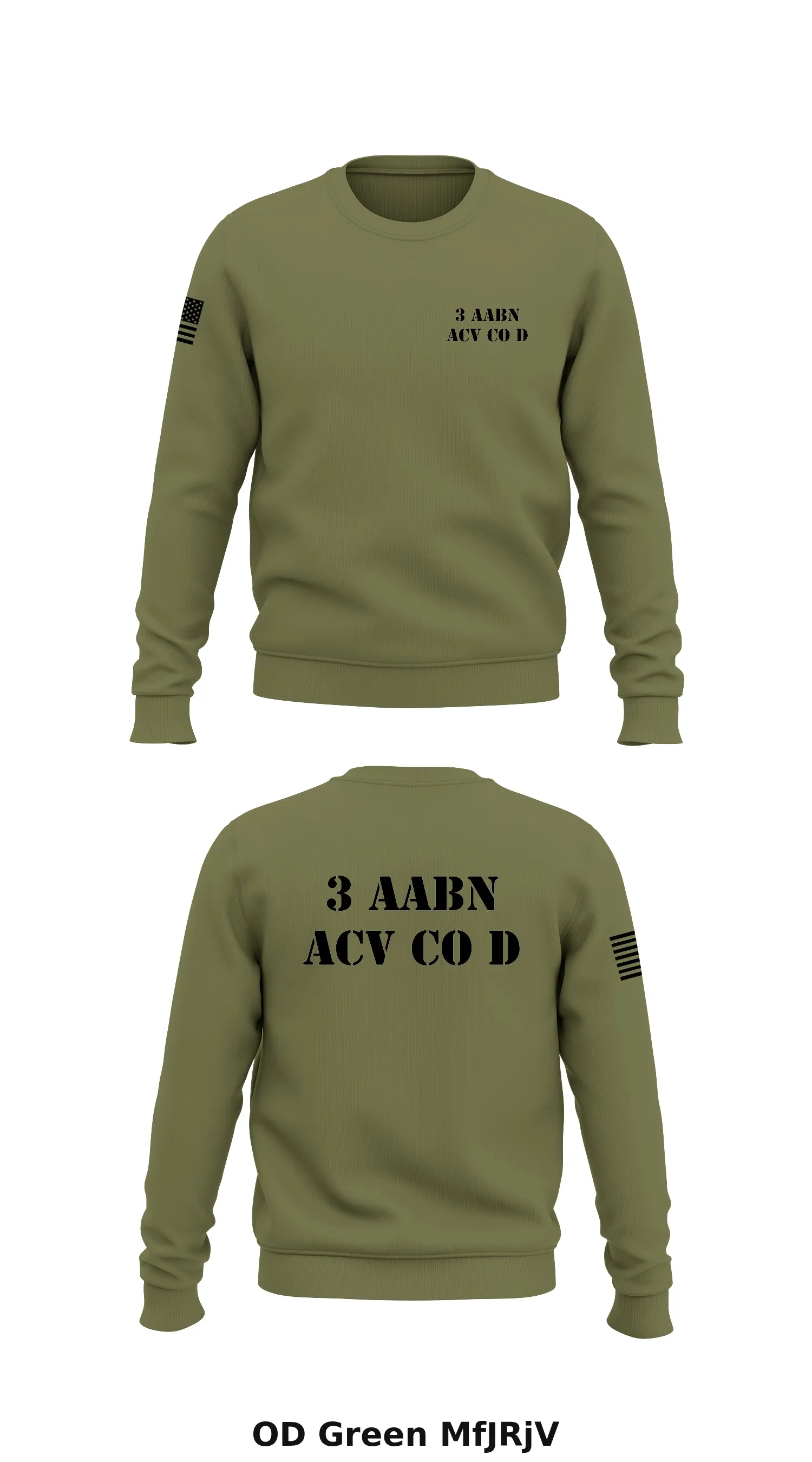 3 AABN ACV CO D Store 1 Core Men's Crewneck Performance Sweatshirt - MfJRjV