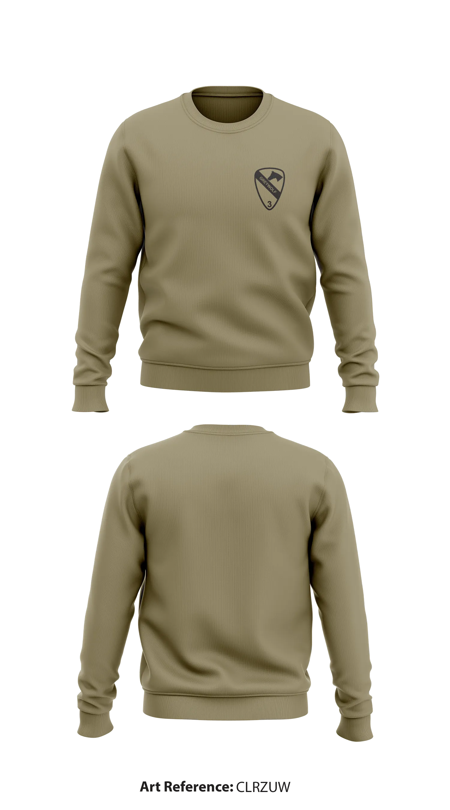 3 ABCT, 1 CD Store 1 Core Men's Crewneck Performance Sweatshirt - cLRZUW