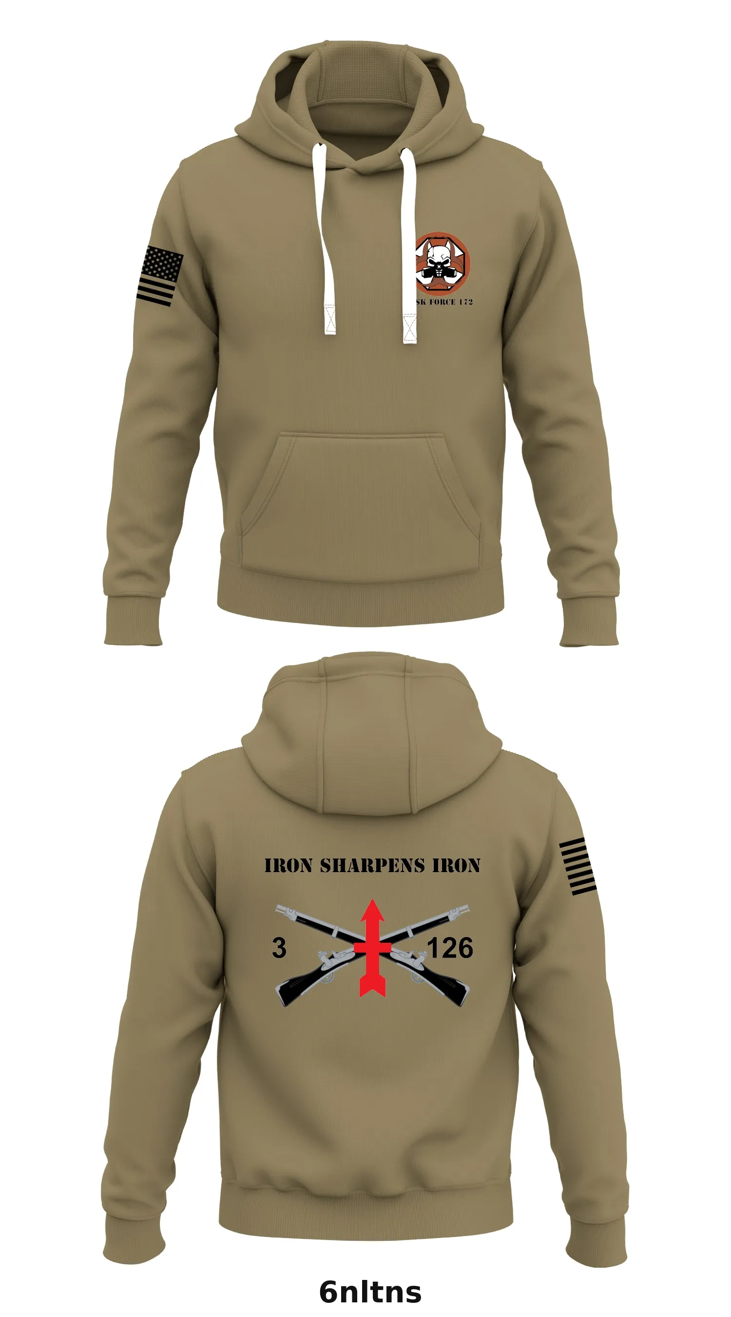 3 BN 126th  Store 1  Core Men's Hooded Performance Sweatshirt - 6nltns