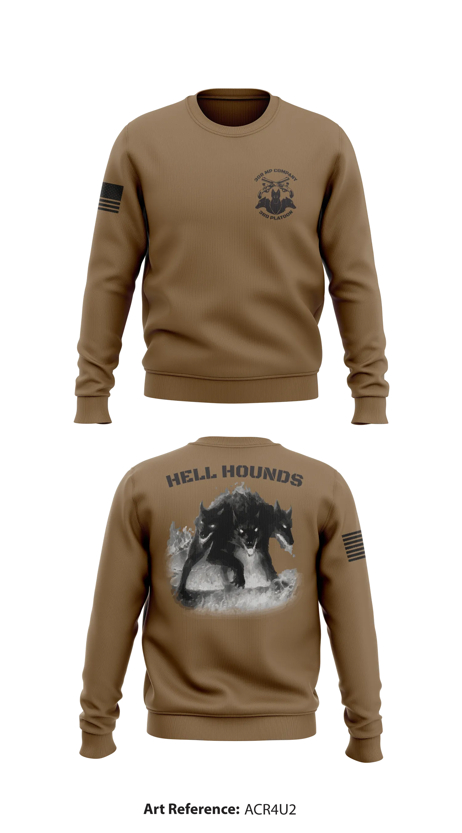 308 MP Company Core Men's Crewneck Performance Sweatshirt - ACr4U2