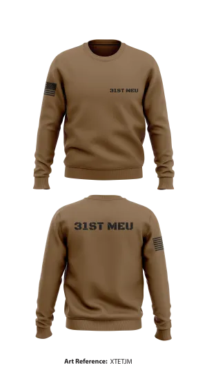 31st MEU Store 1 Core Men's Crewneck Performance Sweatshirt - xTEtjM