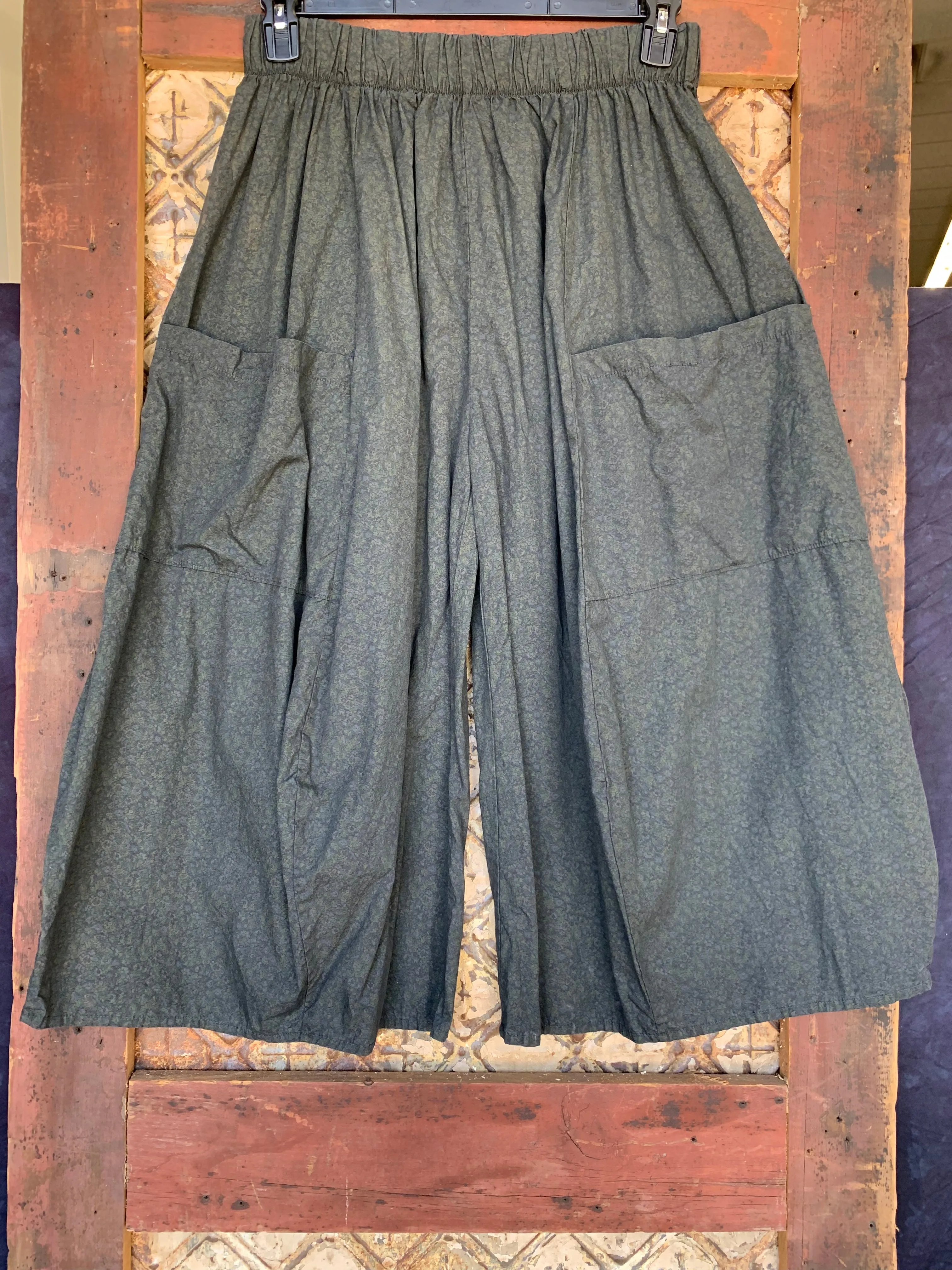 3258 Culotte Greenblack-U