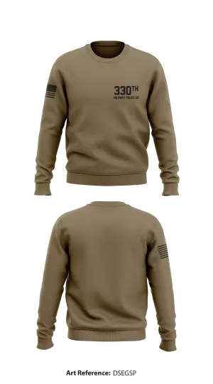 330th Military Police Co Store 1 Core Men's Crewneck Performance Sweatshirt - dseGSP