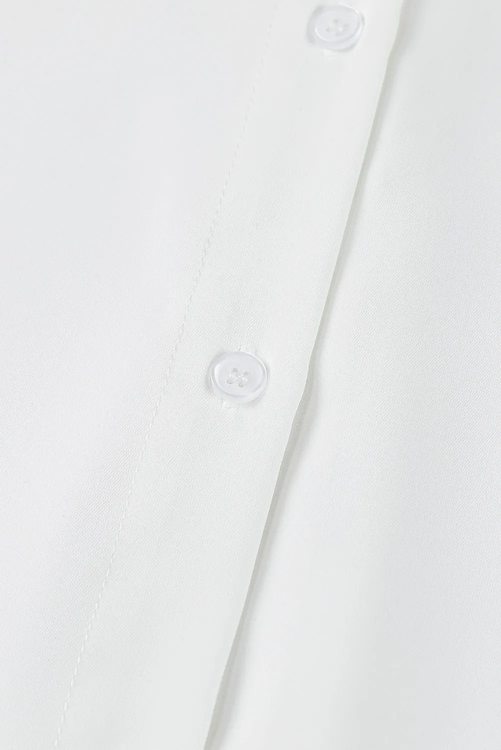 3/4 Puff Sleeve Oversize Shirt