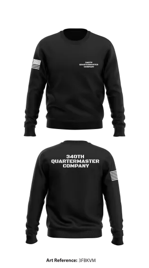 340th Quartermaster Company  Store 1 Core Men's Crewneck Performance Sweatshirt - 3FBKvM