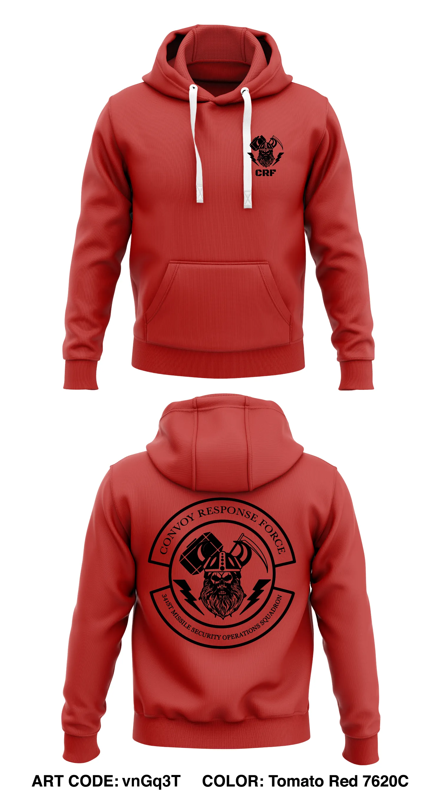 341st Missile Security Operations Squadron Store 1  Core Men's Hooded Performance Sweatshirt - vnGq3T
