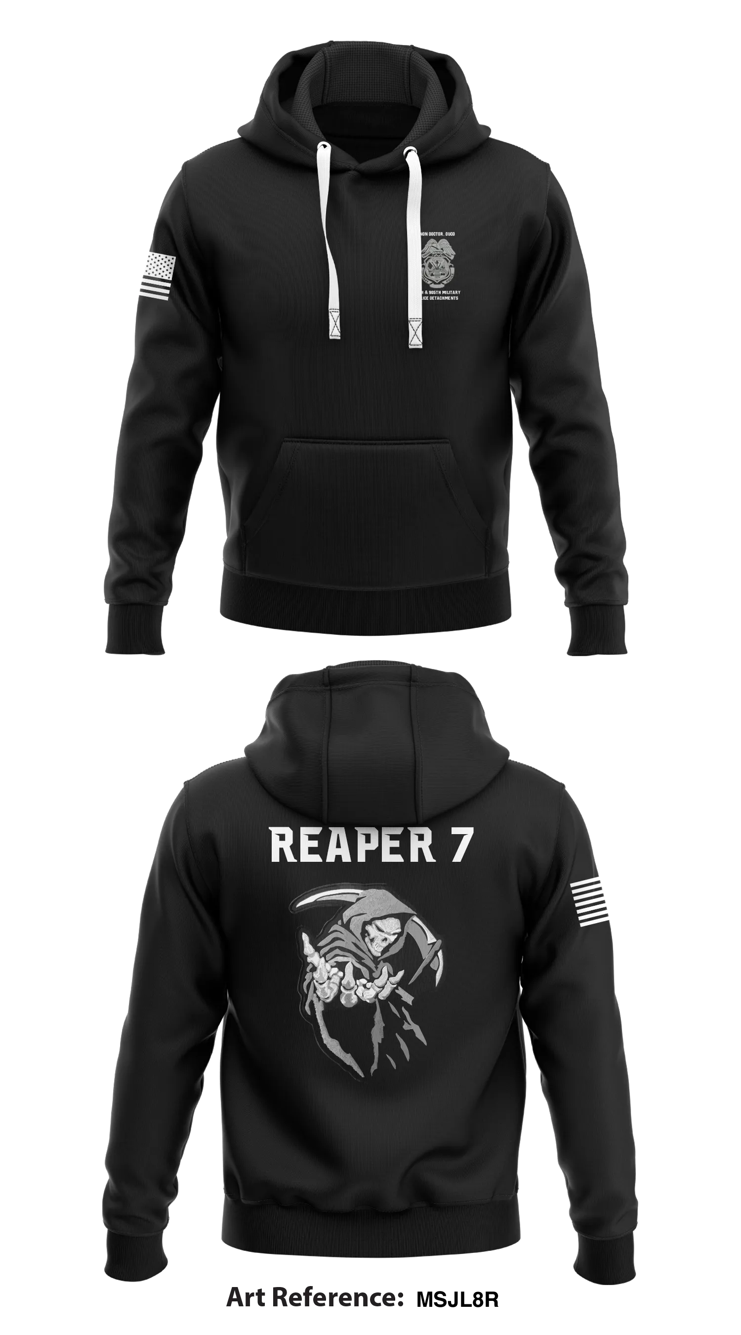 34th & 95th MP Dets Store 1  Core Men's Hooded Performance Sweatshirt - msjL8r