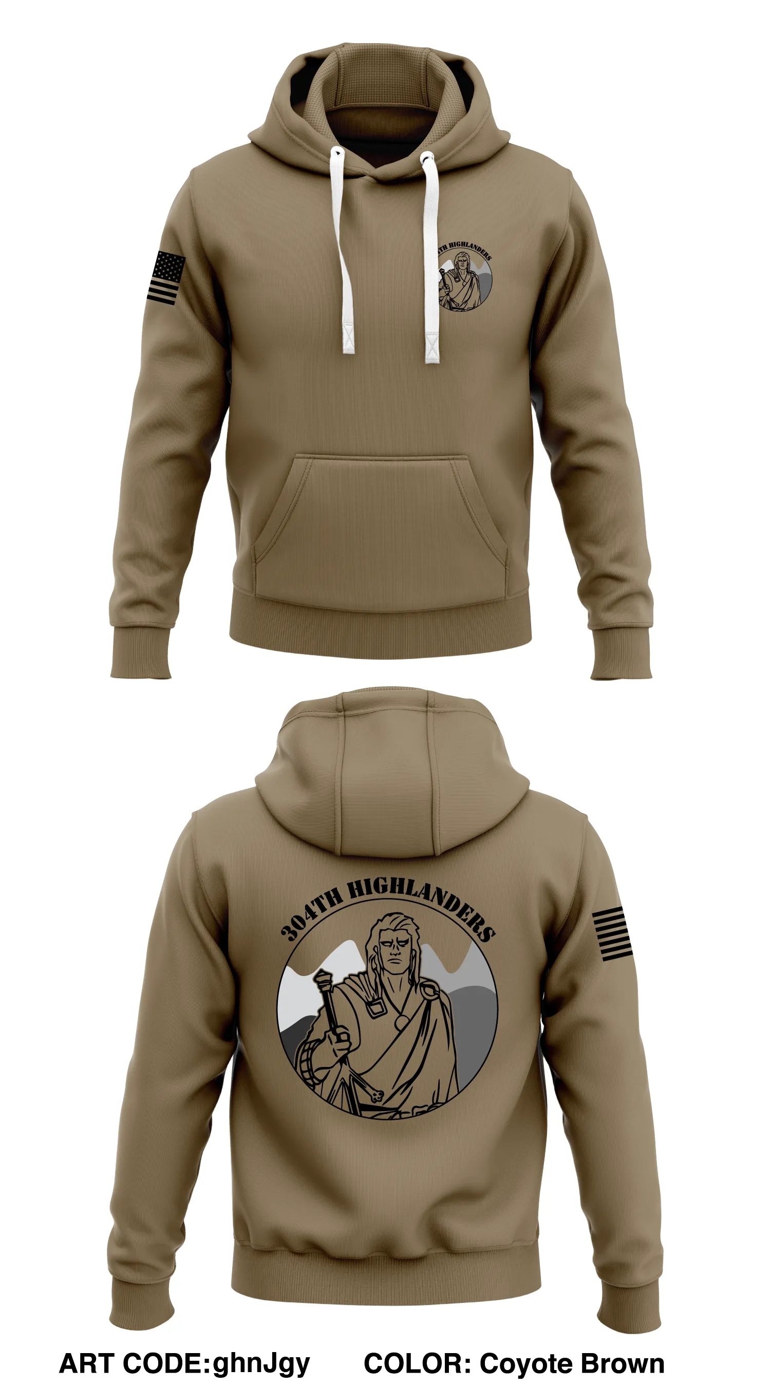 34th MP Co  Store 1  Core Men's Hooded Performance Sweatshirt - ghnJgy