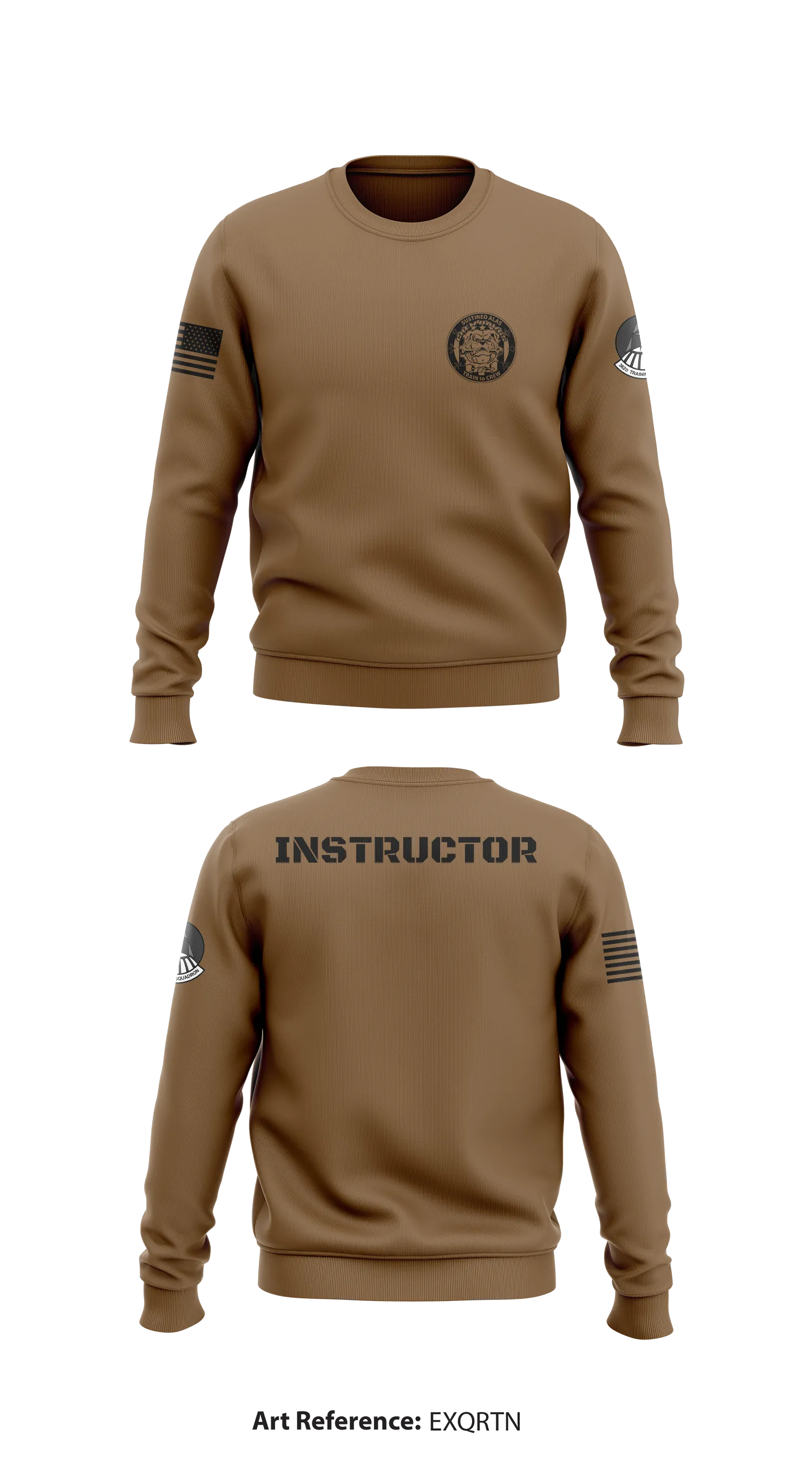 362 TRS Store 1 Core Men's Crewneck Performance Sweatshirt - exqrTN