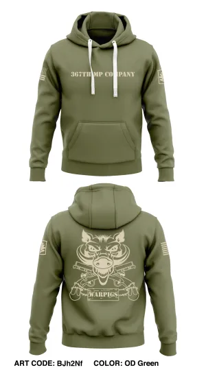 367th MP Company Store 1  Core Men's Hooded Performance Sweatshirt - BJh2Nf