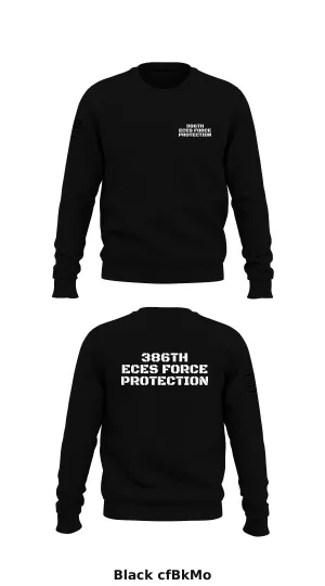 386th ECES Force Protection  Store 1 Core Men's Crewneck Performance Sweatshirt - cfBkMo