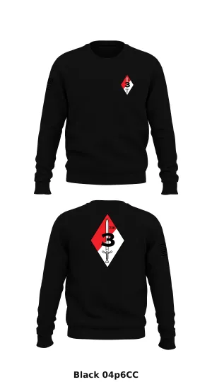 3d Squadron 2d SFAB Store 1 Core Men's Crewneck Performance Sweatshirt - 04p6CC