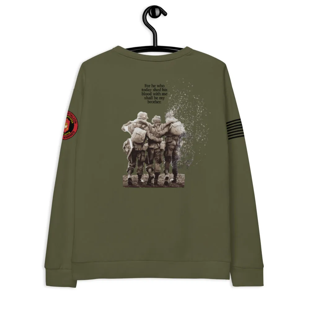 3rd Battalion 2nd Marine Division Premium Core Men's Crewneck Performance Sweatshirt - YnQbeN