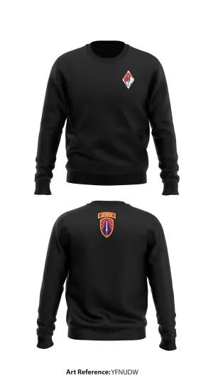 3rd Squadron 2nd SFAB Store 1 Core Men's Crewneck Performance Sweatshirt - YfnUDW