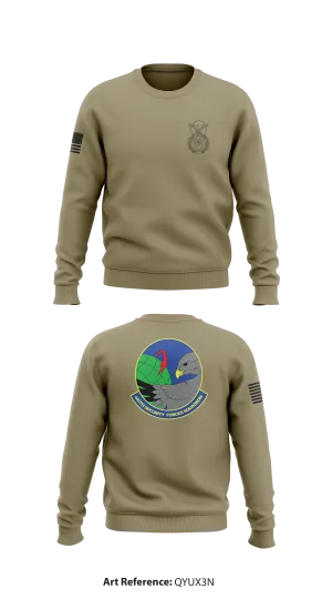 445th SFS WPAFB Store 1 Core Men's Crewneck Performance Sweatshirt - qyuX3N