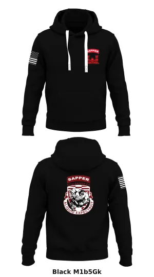 571st sapper co Store 1  Core Men's Hooded Performance Sweatshirt - M1b5Gk