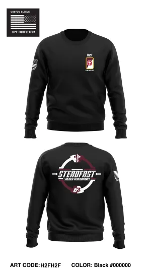 62nd Medical Brigade Store 1 Core Men's Crewneck Performance Sweatshirt - H2FH2F
