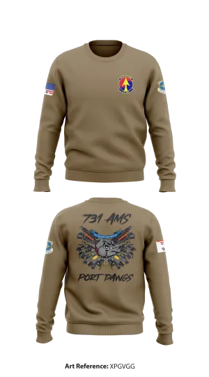 731 AMS Store 1 Core Men's Crewneck Performance Sweatshirt - XpgvgG