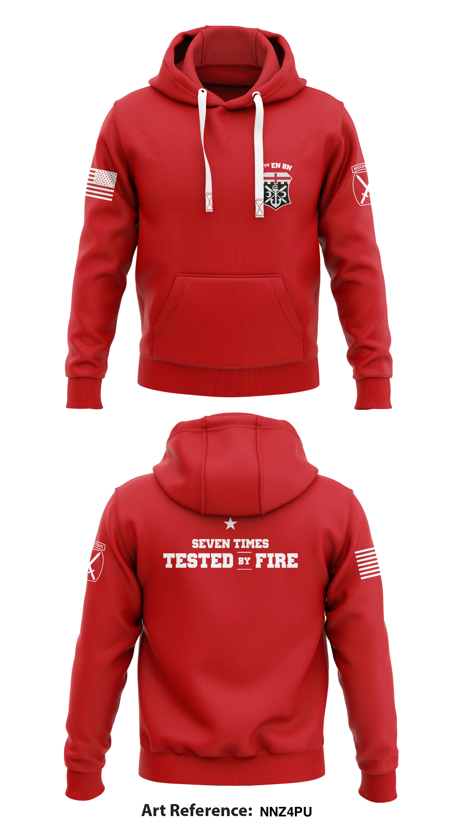 7th Engineer Battalion Store 1  Core Men's Hooded Performance Sweatshirt - nNZ4pu