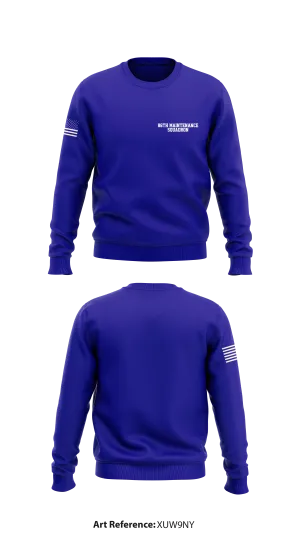 86th Maintenance Squadron Store 1 Core Men's Crewneck Performance Sweatshirt - xuw9Ny