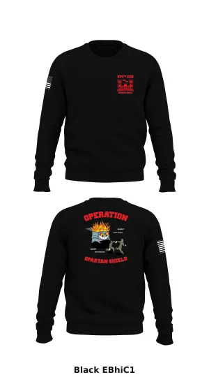 874 EUD Store 1 Core Men's Crewneck Performance Sweatshirt - EBhiC1