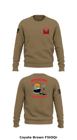 874 EUD Store 1 Core Men's Crewneck Performance Sweatshirt - F5tOQr
